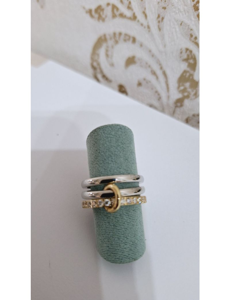 Anel Radiant ZENDAYA GOLD and SILVER RY000257