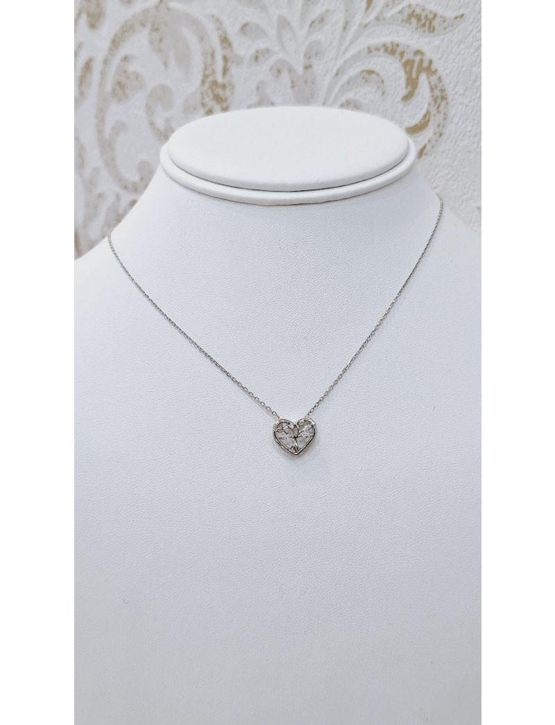 Fio Prata Coração e Arvore da Vida