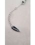 Pulseira Pé Aço Anjewels Corações 