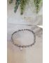 Pulseira Aço Lotus Bolas e Quadrados P