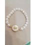 Pulseira Pérolas e Prata Avó D.