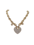 Colar Guess Cadeado com Coração