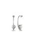 Brinco Aço Guess P. pedras e perola