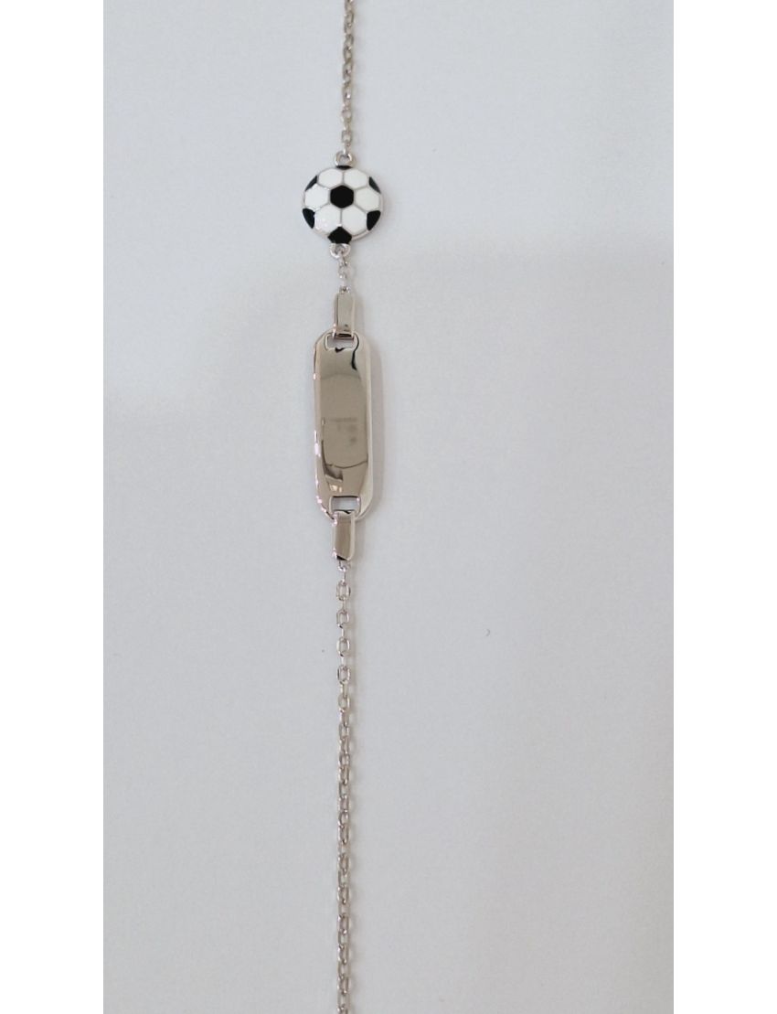 Pulseira Prata Bola