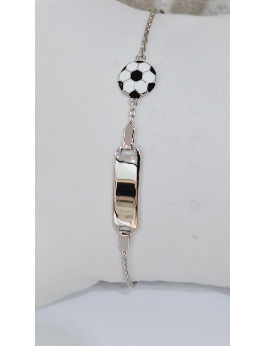 Pulseira Prata Bola