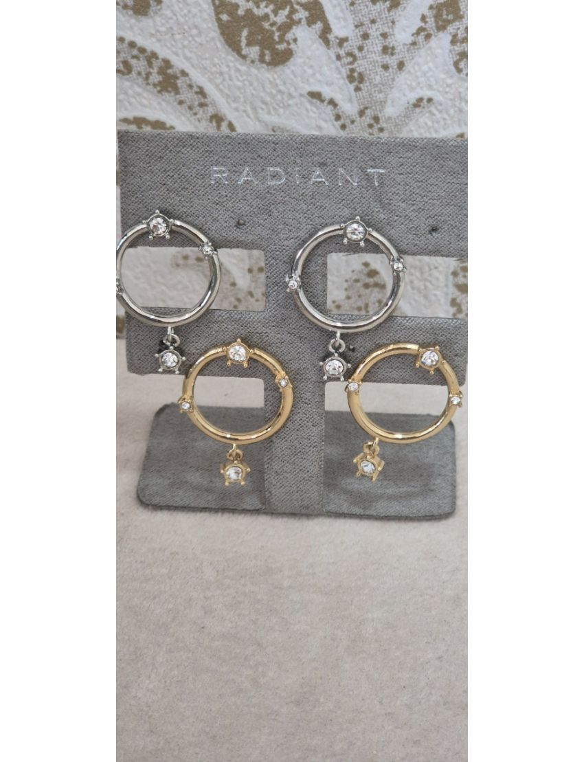 Brincos Radiant ZENDAYA SILVER RY000248