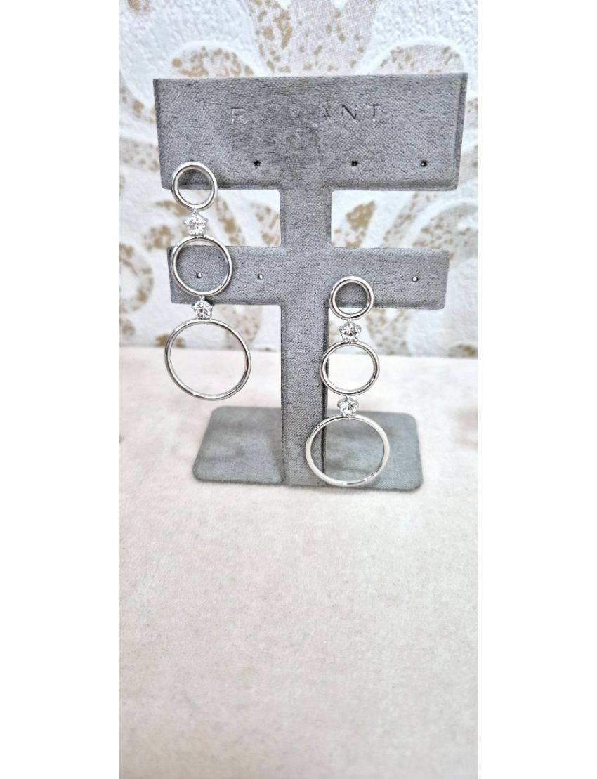 Brincos Radiant ZENDAYA SILVER RY000246