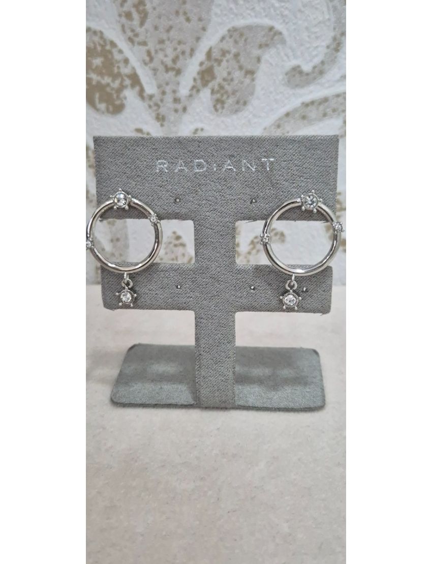 Brincos Radiant ZENDAYA SILVER RY000248