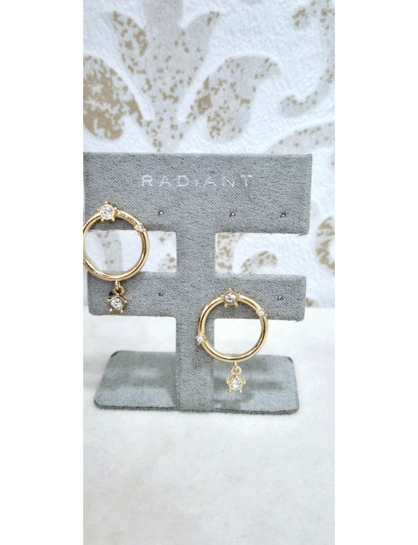Brincos Radiant ZENDAYA GOLD RY000247