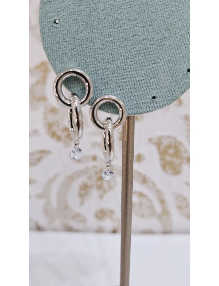 Brincos Radiant ZENDAYA SILVER RY000250