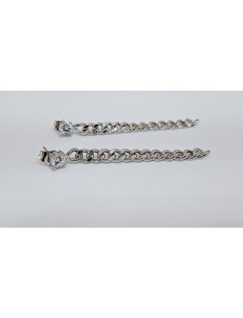 Brincos aço Radiant GAGA SILVER RY000279