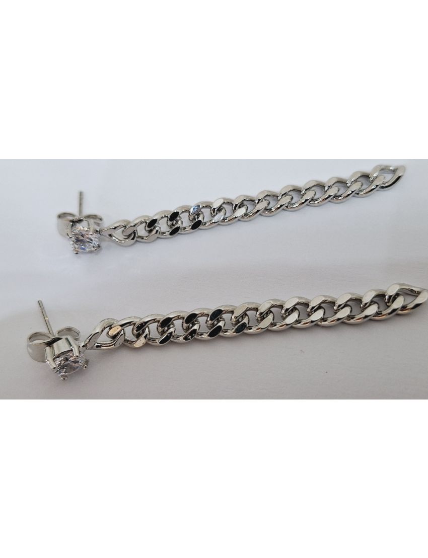 Brincos aço Radiant GAGA SILVER RY000279