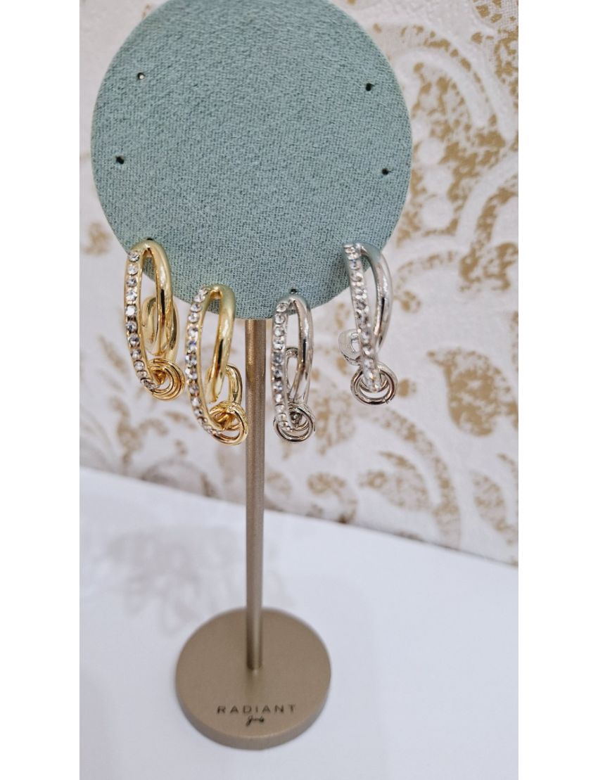 Brincos Radiant ZENDAYA GOLD RY000251