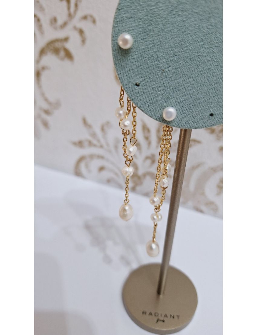Brincos Radiant BRIDGERTON GOLD RY000288