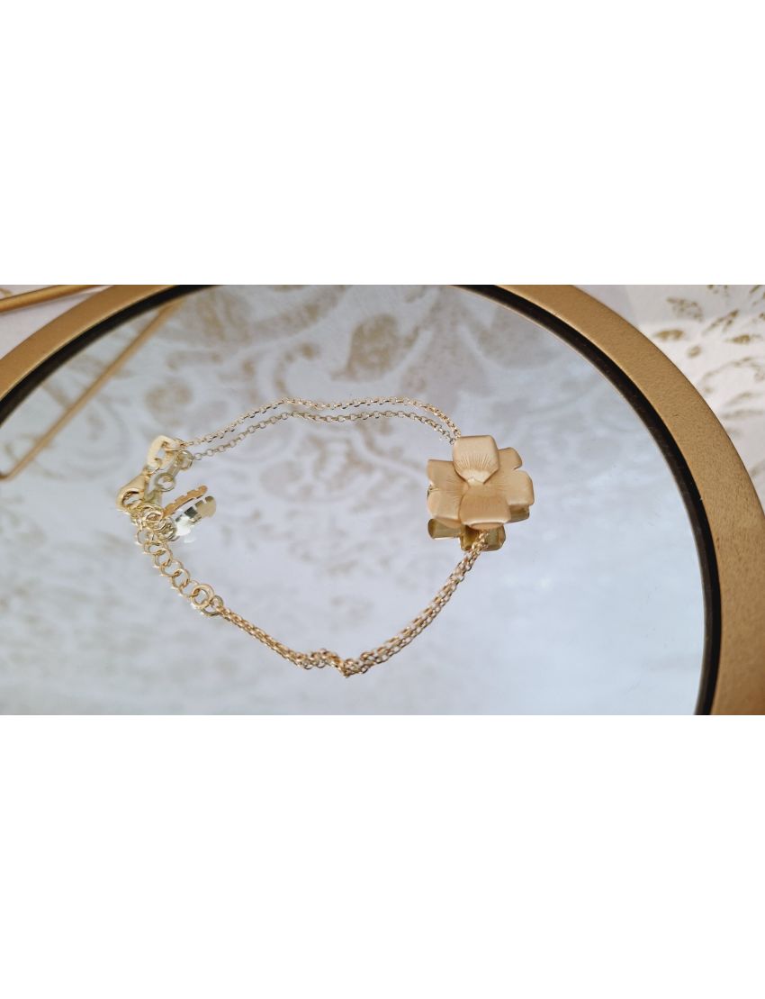 Pulseira Prata Dourada Eugénio Campos