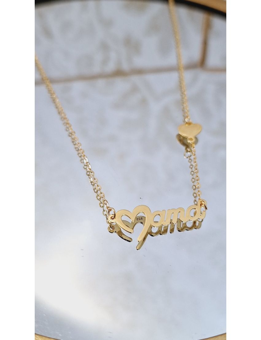 Fio Prata Dourada Mamã