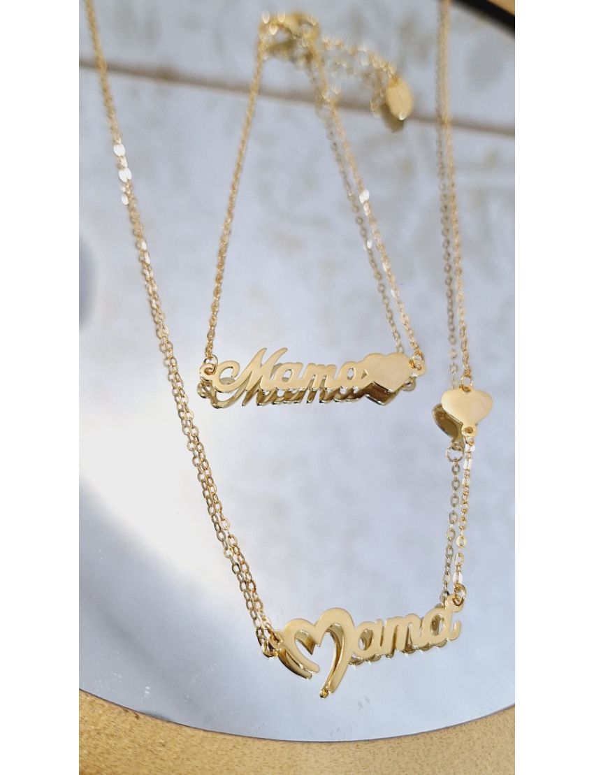 Fio Prata Dourada Mamã