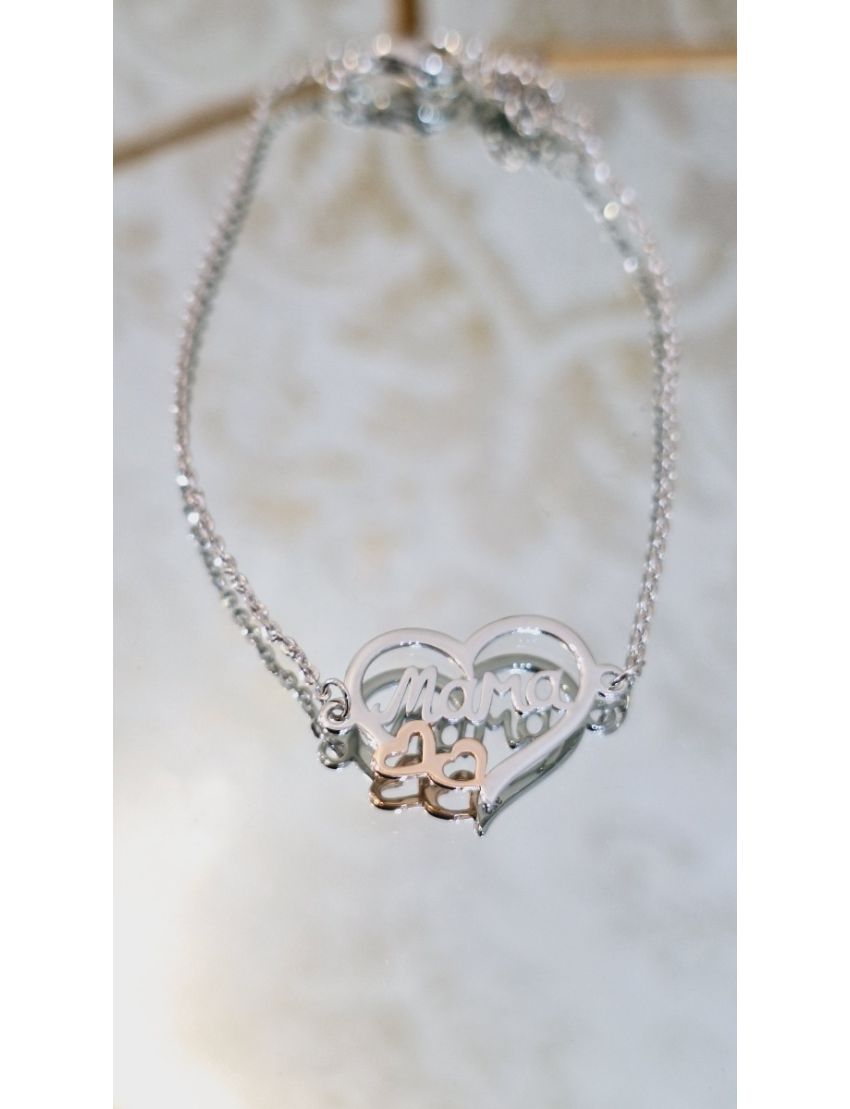 Pulseira Prata Lotus Mamã