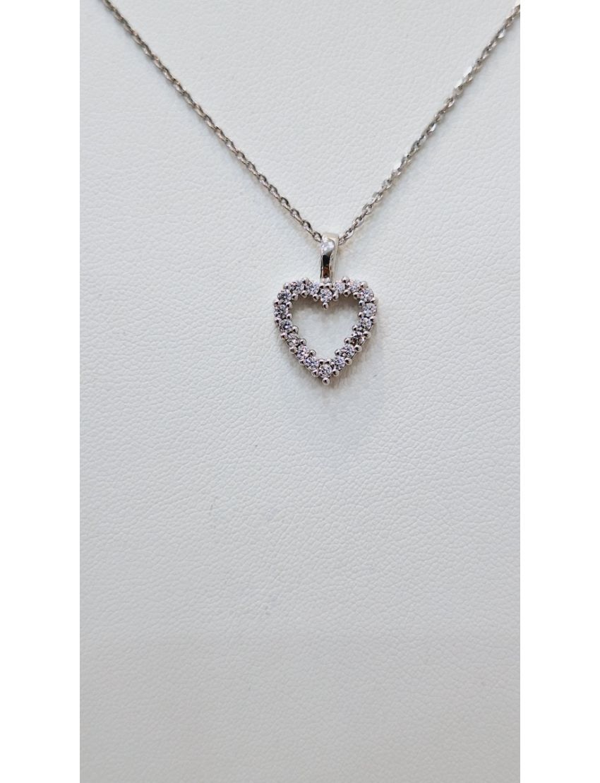 Fio Prata Coração 1 