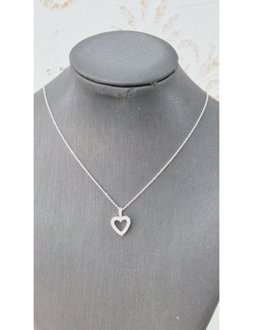Fio Prata Coração 1 
