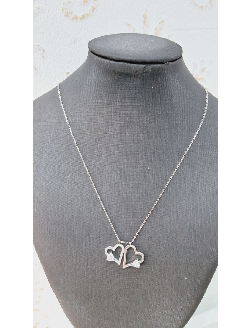 Fio Prata Corações