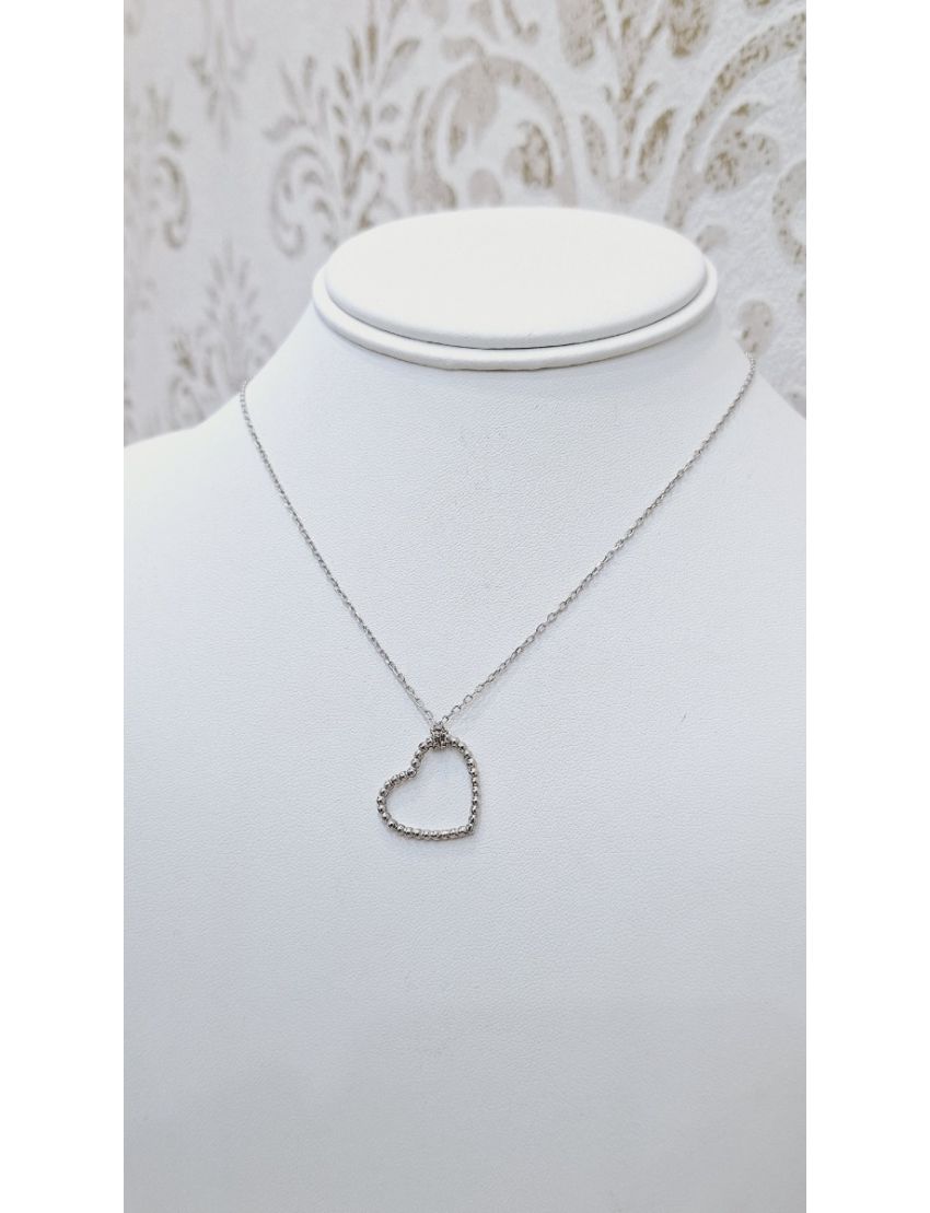 Fio Prata Coração 3