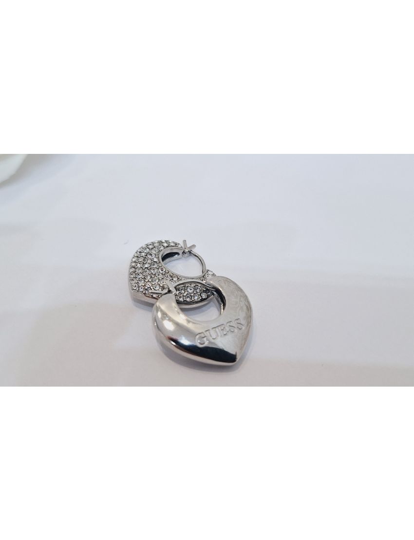 Brinco Aço Guess Coração3