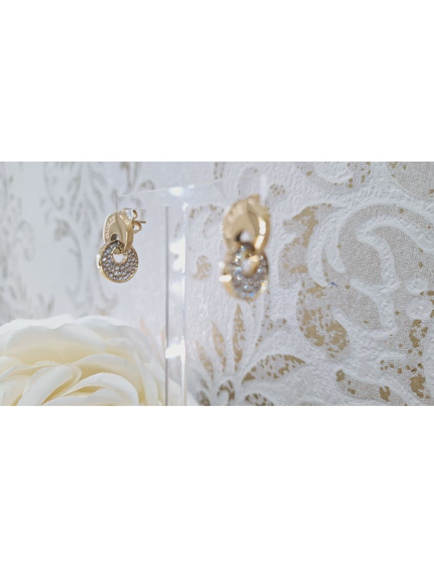 Brincos Aço Guess D. 2 circulos