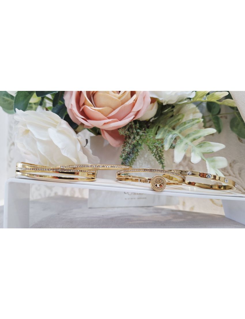 Pulseira Aço Lotus D. Pedras 2