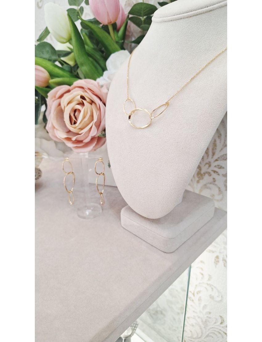 Fio Prata Dourada 3 Argolas