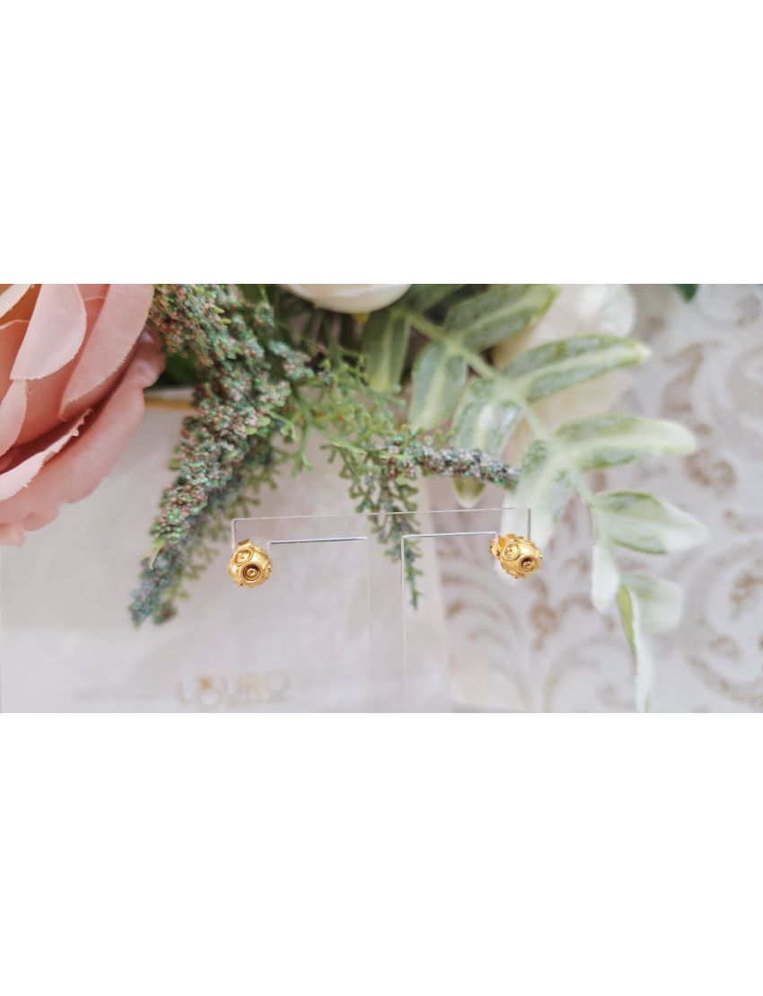 Brincos Prata Bola de Viana