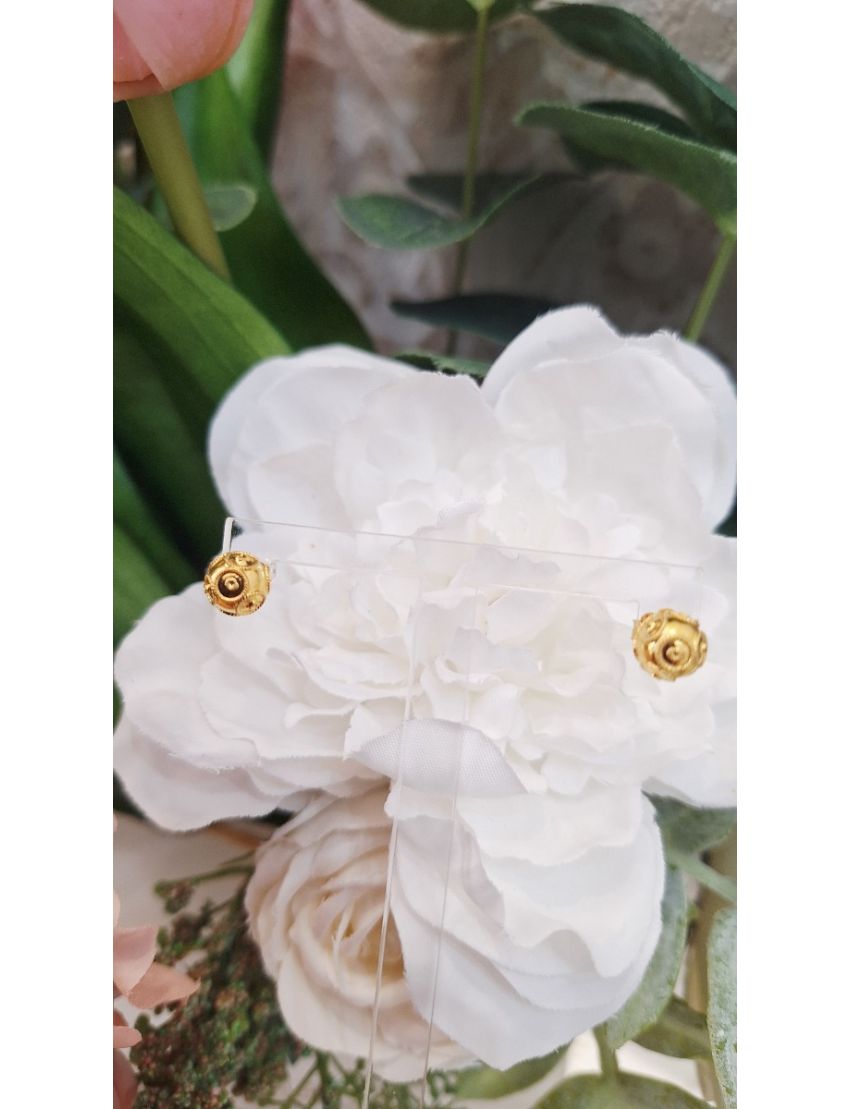 Brincos Prata Bola de Viana