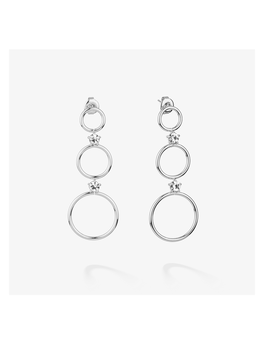 Brincos Radiant ZENDAYA SILVER RY000246