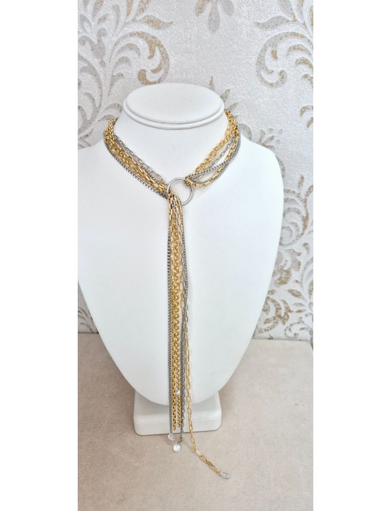 Colar Radiant MYFAIR Gold and Silver