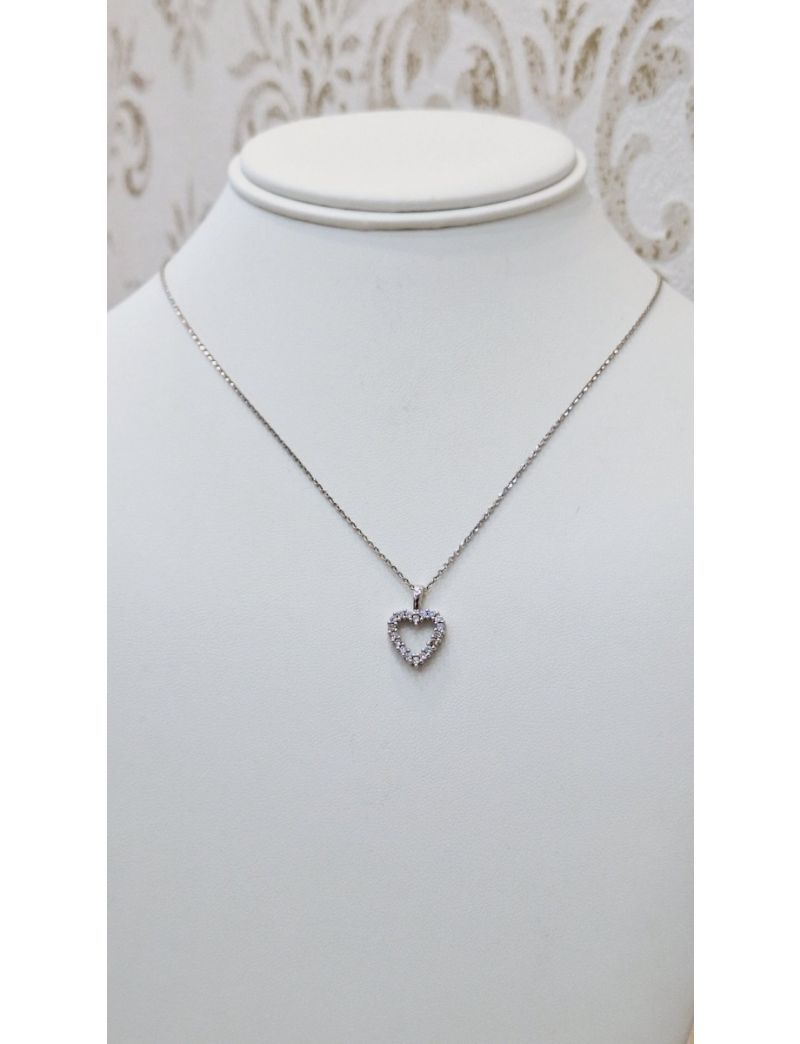 Fio Prata Coração 1 