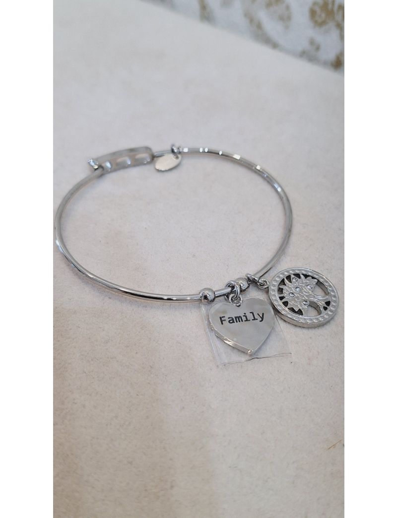 Pulseira Aço Lotus Family