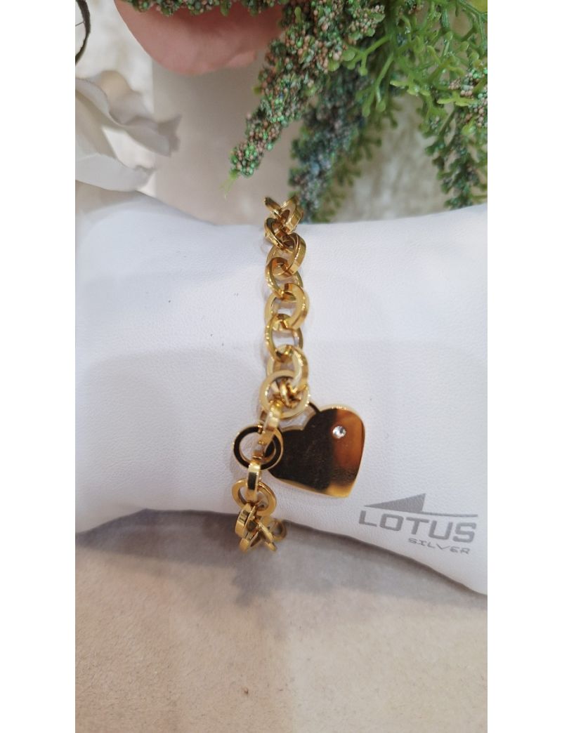 Pulseira aço Lotus