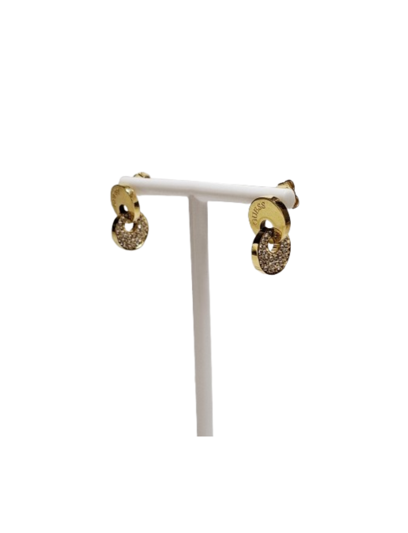 Brincos Aço Guess D. 2 circulos